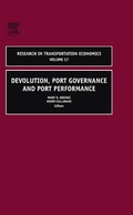 Cover: Devolution, Port Governance and Port Performance: Volume 17 - JAI Press Inc.