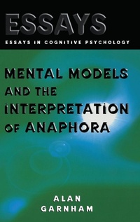Abbildung von: Mental Models and the Interpretation of Anaphora - Psychology Press Ltd