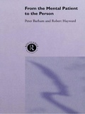 Cover: From the Mental Patient to the Person - Routledge