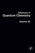Cover: Advances in Quantum Chemistry - Academic Press