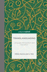 Abbildung von: Translanguaging - Palgrave Pivot