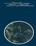 Cover: The Poems of Alexander Pope - Routledge