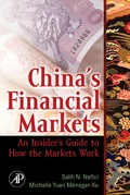 Cover: China's Financial Markets - Academic Press