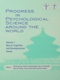 Cover: Progress in Psychological Science around the World. Volume 1 Neural, Cognitive and Developmental Issues. - Psychology Press Ltd