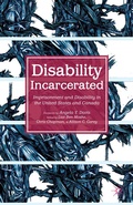 Cover: Disability Incarcerated - Palgrave MacMillan