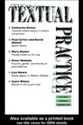 Cover: Textual Practice - Routledge