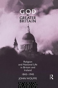Cover: God and Greater Britain - Routledge