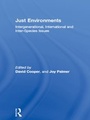 Cover: Just Environments - Routledge