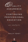 Cover: Quality Assurance in Continuing Professional Education - Routledge