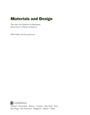 Cover: Materials and Design - Butterworth-Heinemann