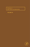 Cover: Advances in the Study of Behavior - Academic Press