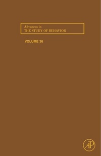 Enlarge image Cover: Advances in the Study of Behavior - Academic Press