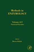 Cover: Functional Glycomics: Volume 417 - Academic Press