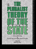 Cover: The Pluralist Theory of the State - Routledge