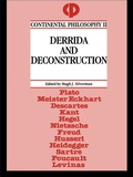 Cover: Derrida and Deconstruction - Routledge