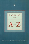Cover: Logic from A to Z - Routledge