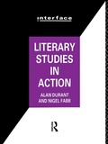 Cover: Literary Studies in Action - Routledge