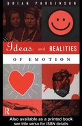 Cover: Ideas and Realities of Emotion - Routledge