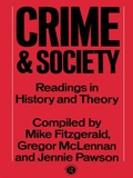 Cover: Crime and Society - Routledge