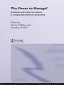 Cover: The Power to Manage? - Routledge