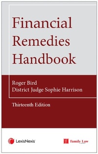 Enlarge image Cover: Financial Remedies Handbook 13th Edition - Jordan Publishing