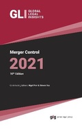 Cover: Global Legal Insights - Merger Control 2021: 10 - Global Legal Group Ltd