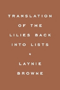 Enlarge image Cover: Translating the Lilies Back into Lists - Wave Books