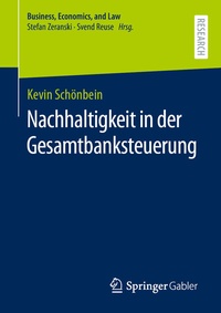 Abbildung von: Nachhaltigkeit in der Gesamtbanksteuerung - Springer Gabler