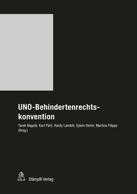 Abbildung von: UNO-Behindertenrechtskonvention - Stämpfli Verlag