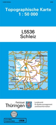 Abbildung von: Schleiz - Thüringer Landesamt für Bodenmanagement und Geoinformation