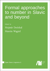 Enlarge image Cover: Formal approaches to number in Slavic and beyond - Language Science Press