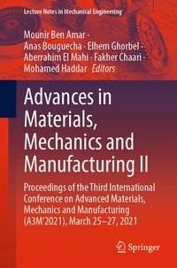 Abbildung von: Advances in Materials, Mechanics and Manufacturing II - Springer