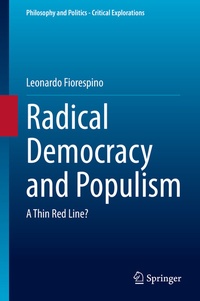 Enlarge image Cover: Radical Democracy and Populism - Springer