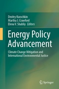 Cover: Energy Policy Advancement - Springer