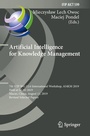 Cover: Artificial Intelligence for Knowledge Management - Springer