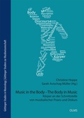Cover: Music in the Body - The Body in Music - Georg Olms Verlag