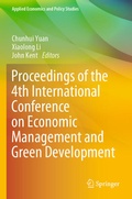 Cover: Proceedings of the 4th International Conference on Economic Management and Green Development - Springer