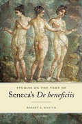 Cover: Studies on the Text of Seneca's De beneficiis - Oxford University Press
