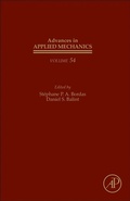 Cover: Advances in Applied Mechanics: Volume 54 - Academic Press