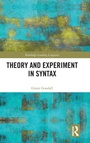 Cover: Theory and Experiment in Syntax - Routledge