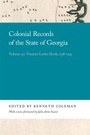 Cover: Colonial Records of the State of Georgia - University of Georgia Press