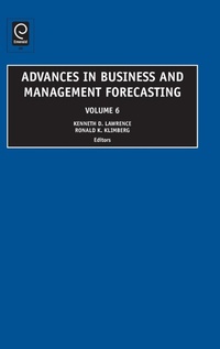 Enlarge image Cover: Advances in Business and Management Forecasting - Emerald Group Publishing Limited
