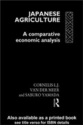 Cover: Japanese Agriculture - Routledge