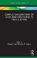 Cover: Corpus Exploration of Lexis and Discourse in Translation - Routledge