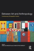 Cover: Between Art and Anthropology - Routledge