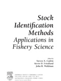 Cover: Stock Identification Methods - Academic Press