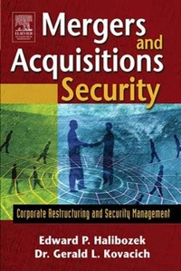 Enlarge image Cover: Mergers and Acquisitions Security - Butterworth-Heinemann