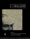 Cover: Political Thought in Ireland Since the Seventeenth Century - Routledge