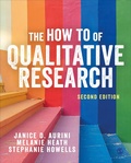 Cover: The How To of Qualitative Research - SAGE Publications Ltd