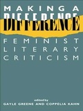 Cover: Making a Difference - Routledge